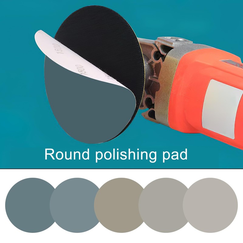 50 Pieces Sandpaper Sanding Pads Sanding Sheets Water Dry 75mm