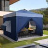 Canopy Tent Pop Up 10x10 ft One Person Push Set