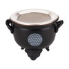 Flower of Life Incense Burner Black with Strainer