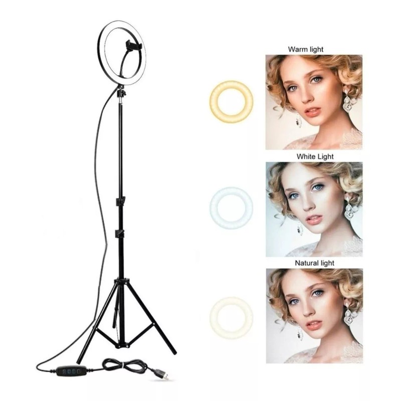 OEM Aro De Luz Led Profesional 12 Pulgadas Incluye Tripié