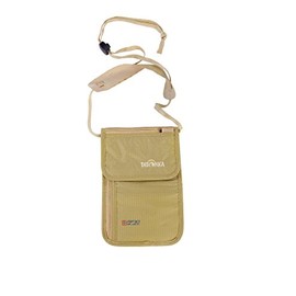 Tatonka Unisex_Adult Geldaufbewahrung Skin Neck Pouch RFID B Storage, Natural, 19 x 13 x 1 cm