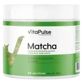 Vitapulse Matcha Te Verde Orgánico Ceremonial Polvo 100 Gr                                                                                            