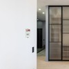 Logistic Sign System Glass Door Sign, Vitrum K2, Clamp Holder