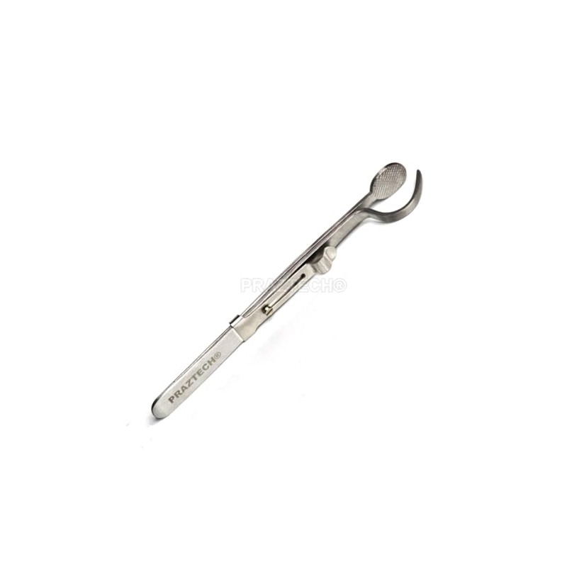 PRAZTECH® Stainless Steel Head & Shaft Tweezers Ring Soldering |