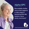 BESTVITE Alpha GPC 600mg Per Serving (120 Veggie Capsules) -