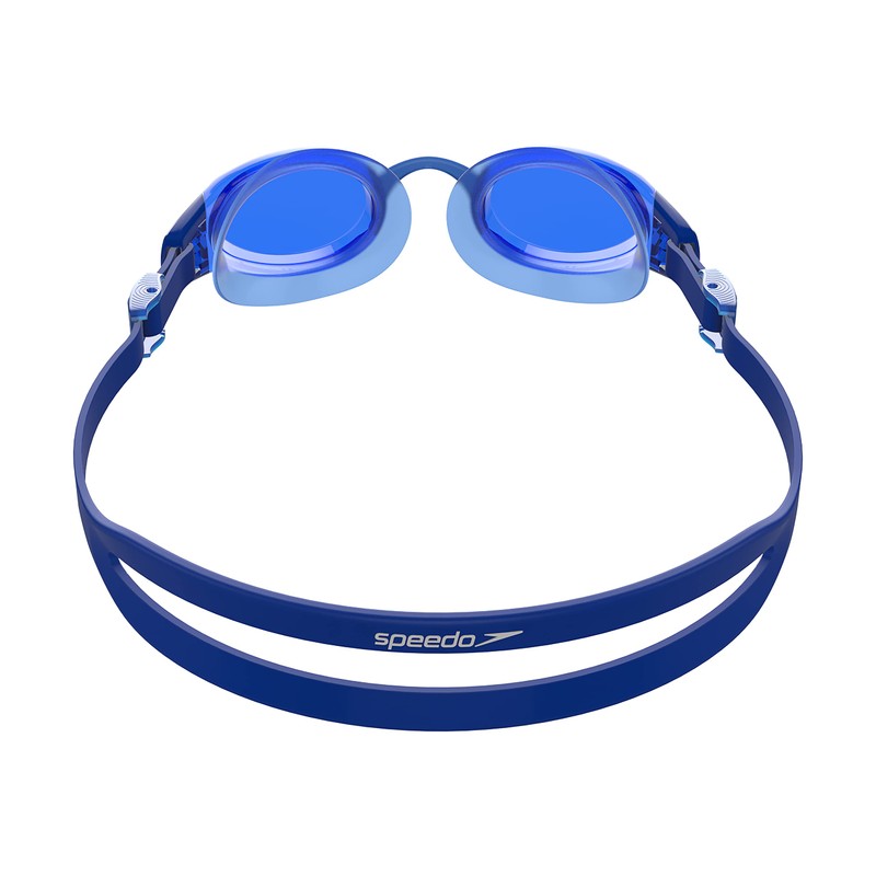 Speedo Unisex Adult's Mariner Pro Swimming Goggles, Blue/White, One Size