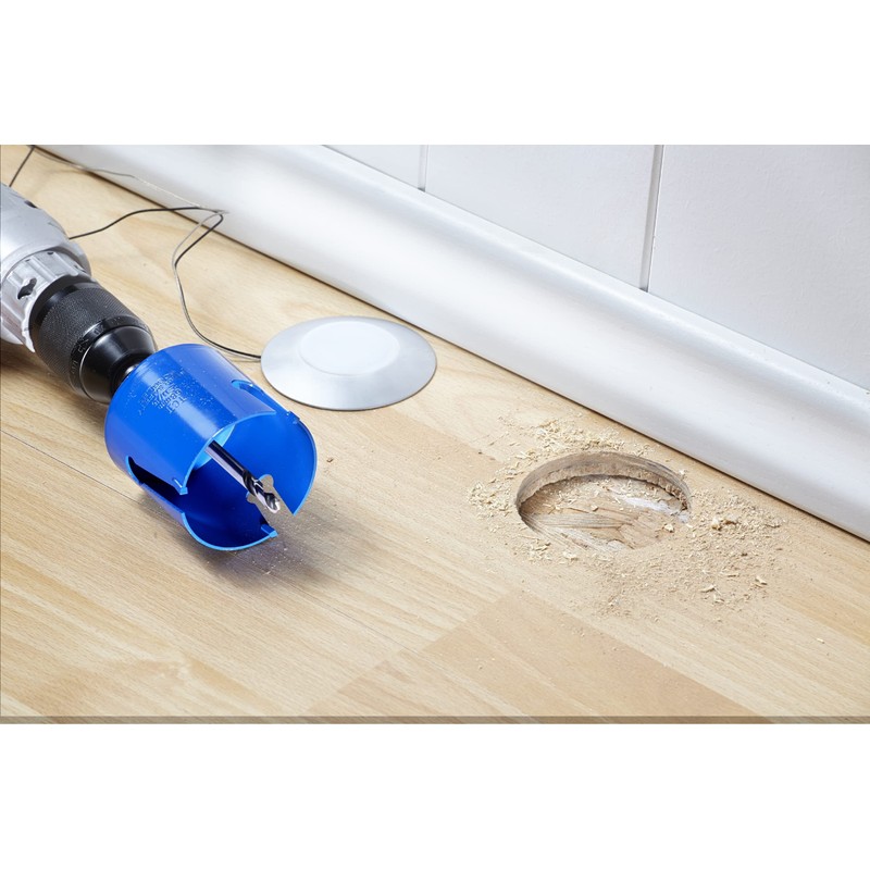 kwb Universal Hole Saw (Extra Sharp Tooth Carbide, 8 mm