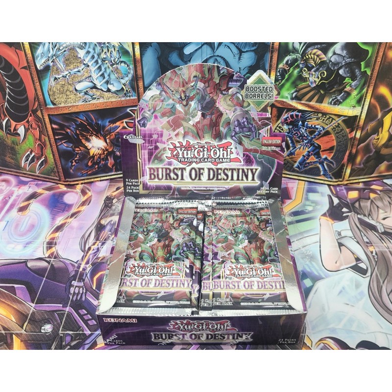 YuGiOh! Burst Of Destiny Booster Pack (x1) - 1st Ed