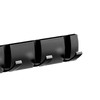 Thickened Invisible Hook 5 Hook Wall Mounted Coat Rack Folding