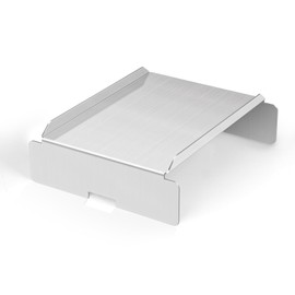 Heat Deflector for Pit Boss, Stainless Steel Flame Tamer for Pit Boss 700 820 850 1000 1150 1250 1300 1600 Series Pellet Smoker Grill Replacement Parts Heat Shield Replacement