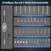 SOARFLY 42-in-1 Magnetic Screwdriver Set, Magnetic Screwdriver Set with Removable