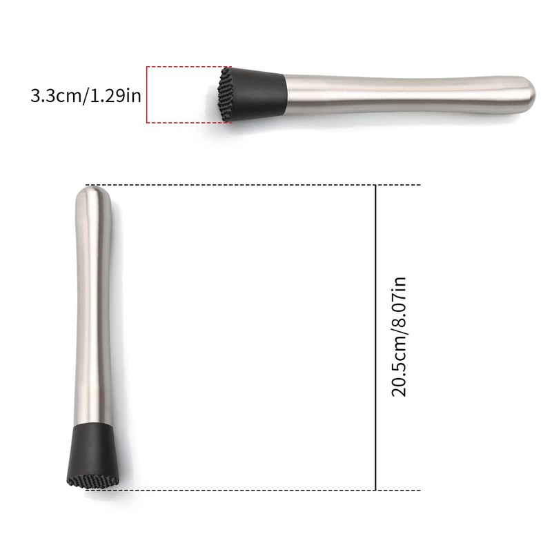 Luckious 304 Stainless Steel Ice Crushing Rod - Cocktail Ice