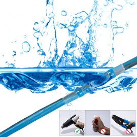 Ginsco 100 PCS 16-14 AWG Solder Seal Heat Shrink Wire Connector Kit Waterproof Connector Kit with Case Blue