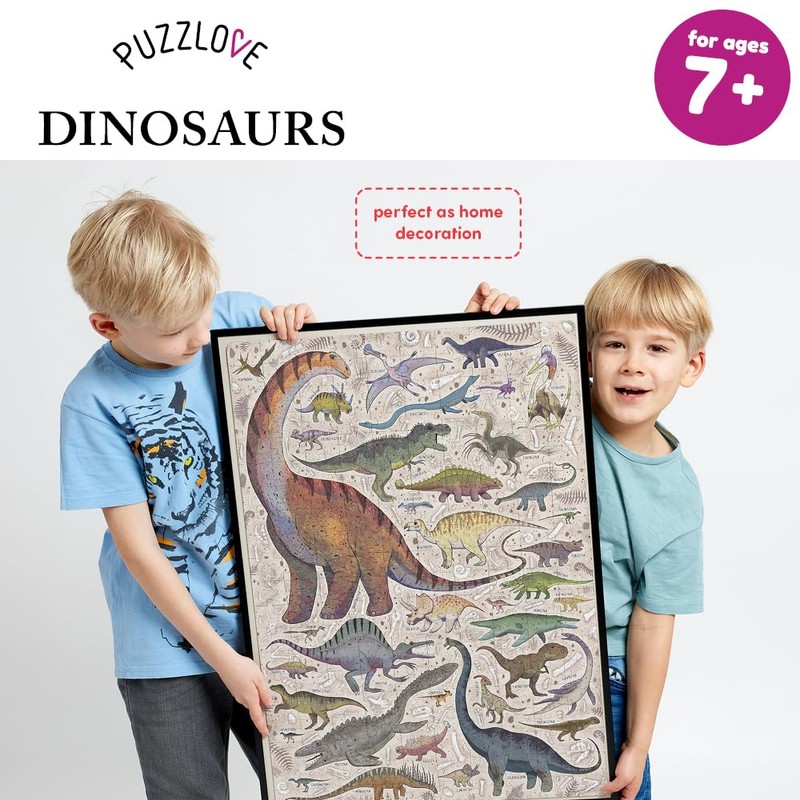 Banana Panda Puzzlove Dinosaurs (200 Pcs) 7+ Floor Puzzle