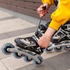 CLAS FOX Inline Skate Replacement Wheels With Wheels Bag 72mm/76mm