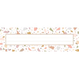 Teacher Created Resources Terrazzo Tones Flat Name Plates (TCR7221)