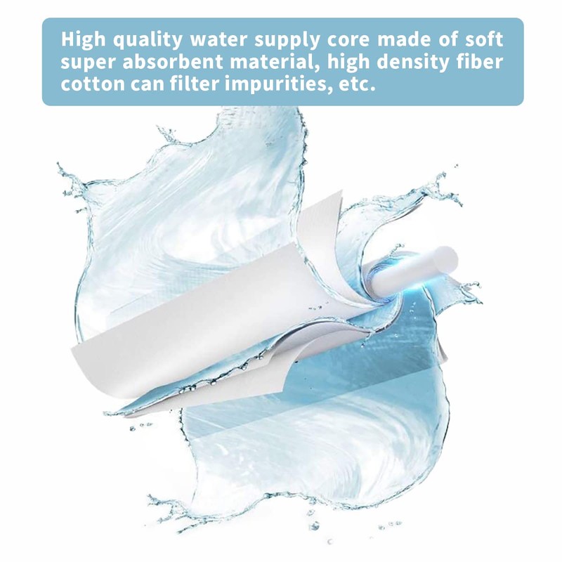 10 Pieces Humidifier Sticks Cotton Filter Refill Sticks Filter Replacement