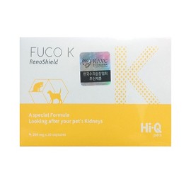 FUCO K kidney nutritional supplement 30 capsules, 1 piece, 360ml / 후코 케이 FUCO K 신장 영양보조제 30캡슐, 1개, 360ml