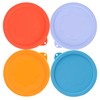 LUVCOSY 2 Cup Silicone Replacement Lids Storage Cover for Pyrex