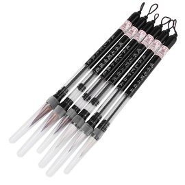HEEPDD 6Pcs Water Brush Pen Set, Piston Water Ink Brush Chinese Calligraphy Pen for Beginner Practicing Painting Calligraphy