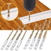 Bestgle 13 Piece Hex Shank Drill Bit Tip Set, Chamfer Hole