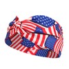 Twinfree 4th of July Headbands Red White and Blue American
