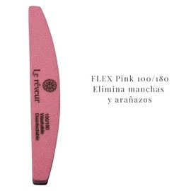 Set Profesional de Limas para Uñas 6 Piezas – Nail File Set Multi Grit 80/80, 100/180, 150/150, 180/180, 240/240 + Sponge 100/180 – Manicure, Nail Art