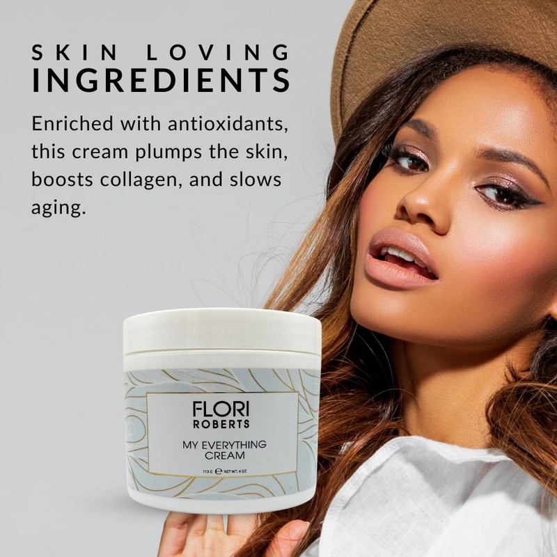 Flori Roberts My Everything Crème, Moisturizer for Face, Eyes and