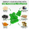 Sea Moss Gummies with Elderberry Black Seed Oil Ashwagandha Ginger