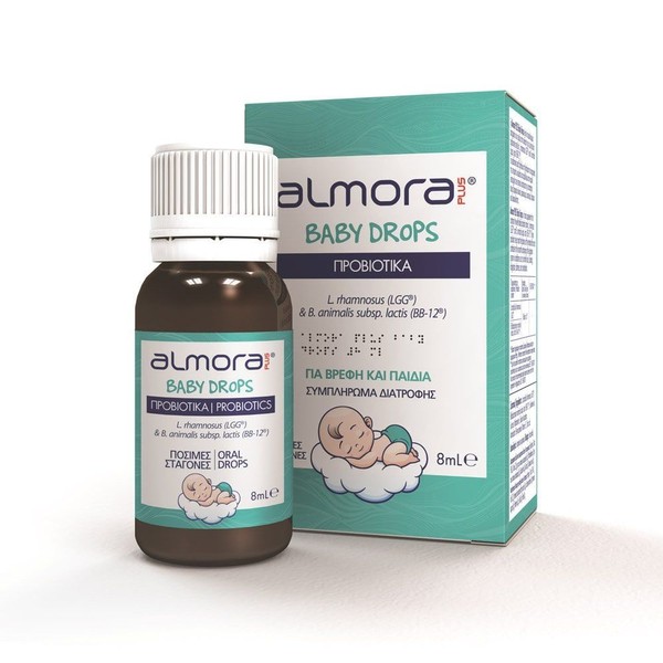 Elpen Almora Plus Baby Drops Probiotics 8 ml