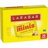 Larabar Minis, Lemon Bar, Vegan and Gluten Free Snacks, 20