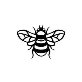 Bee Tattoo | Temporalis® | Ephemeral, Vegan & Waterproof Tattoo - EU Certified Cosmetics - Lasts 1-2 weeks