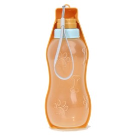 NAHANGPET Dog Water Bottle(550ml,Orange)
