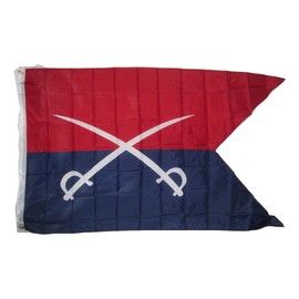 AES General G.a. Custer Cavalry Guidon Flag Flag 3 X 5 3x5 Feet New Polyester