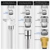 Brass Sink Faucet to Garden Hose Adapter – Quick Connect