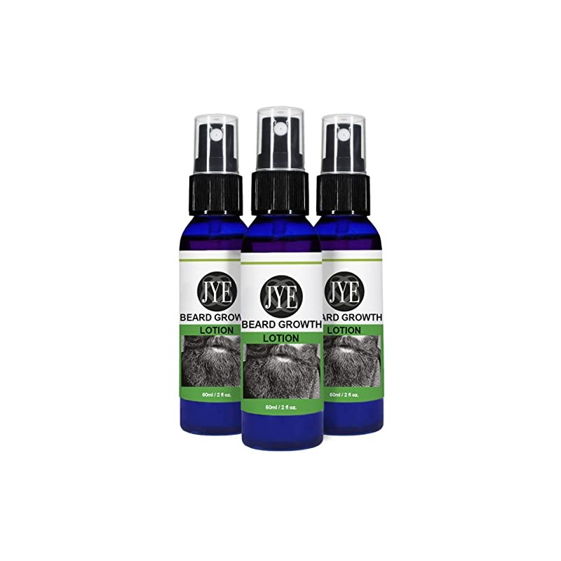 JYE Tratamiento Natural para Crecimiento de Barba, enriquecido con bergamota,