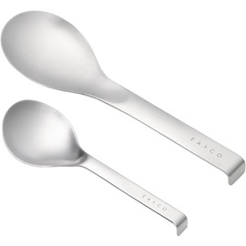 Yoshikawa EATOCO Suqu (S) Small Serving Spoon & Suqu Serving Spoon 7041573