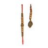 Platinum Collection of DEVIKA Rakhi!SET of Designer Handicrafted Rakhi,Sets for