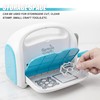 Manual Die Cutting Machine for Card Making, 6in Openning(Blue)