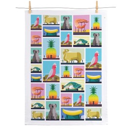 Wilson Payne Tea Towel Big Aussie Things