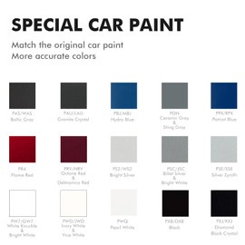 Edantas PXJ/KXJ Diamond Black Touch Up Paint for Dodge Cars, Professional Auto Touch-up Paint Scratch Repair Kit, Automotive Paints Exact Match Compatible with Durango/Promaster/1500/2500/3500/4500