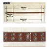 Dickies DS0126C Eyelet Double Pin PU Leather Belt