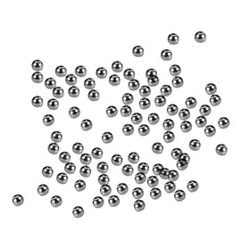 Mixing Balls, 100 Pieces Colour Mixing Balls Stainless Steel Ball Colour Mixing Balls for Model Acrylic Paint Stainless Steel Grade 304 Mixing Balls Model Colour Mixer 5.5 mm Steel Balls