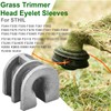 ZAMDOE 6 Pack FS100 Trimmer Head Eyelet Sleeve for STHIL