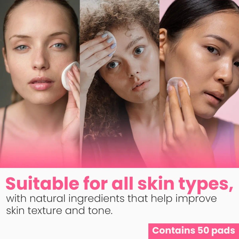 Discos Exfoliantes Con Ácido Glicólico Al 20 % (50 Discos)