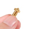 AEDIKO 20pcs V6 Volcano Nozzle Brass Extra Extruder Nozzles 0.6mm