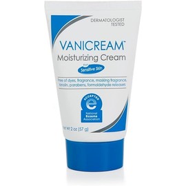 Moisturizing Skin Cream Tube for Sensitive Skin,Moisturizing Lotion 2 Ounce Travel Size (2 pack)