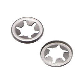 uxcell Internal Tooth Washers M7 x 15mm Stainless Steel Push on Washer ing Clips Fastener 100pcs