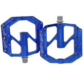 FOOKER Bike Pedals Non-Slip Aluminum Alloy MTB Mountain Bike Pedals 3 Bearing 9/16" for Road BMX MTB Fixie Bikes