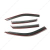 ZTT Window Visor Rain Guard Deflector For Honda Civic Sedan